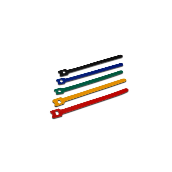 Digitus AK770904150M 150mm 50 Unidades  Bridas Cable con Velcro Colores