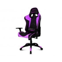 Silla Gaming Drift DR300 Negro y Purpura Silla