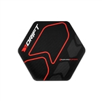 Drift Floorpad negro  rojo  Accesorio para sillas