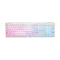 Ducky ONE 3 Classic Full-Size Pure White Hot-swappable MX-Silver RGB PBT - Teclado