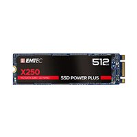 Emtec X250 512GB M2 2280 SATA3  Disco Duro SSD