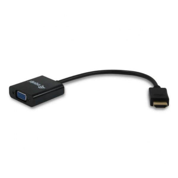 EQUIP Adaptador HDMI MACHO VGA HEMBRA  Cable audio y vídeo