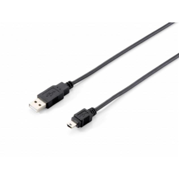 Equip USB 20 AB Mini 18M  Cable de datos