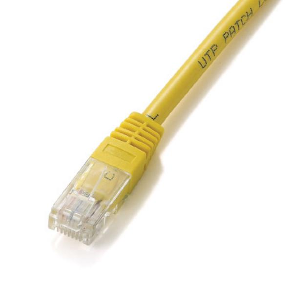 Equip latiguillo CAT6 025m amarillo  Cable de red