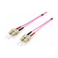 Equip Fibra Óptica OM4 Multimodo Dúplex SC-SC libre halógenos 1 metro - Cable