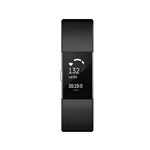 Fitbit Charge 2 Grande negroplata  Pulsera de actividad