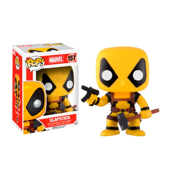 Figura POP Marvel Deadpool RS Slapstick Yellow Exclusive