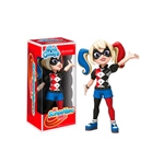 Figura Rock Candy DC Super Hero Girls Harley Quinn