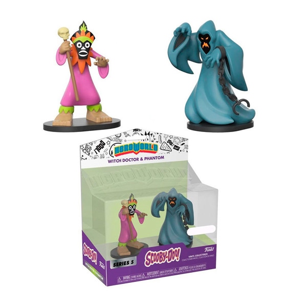 Set figuras Scooby Doo Hero World Witch Doctor amp Phantom