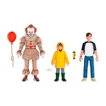 Set figuras Action It 2017 Pennywise Bill Georgie