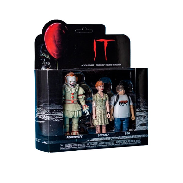 Set figuras Action It 2017 Pennywise Ben Beverly