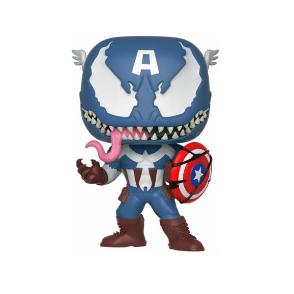 Figura POP Marvel Venom Venomized Capitan America