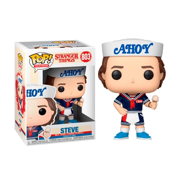 Figura POP Stranger Things 3 Steve with Hat and Ice Cream