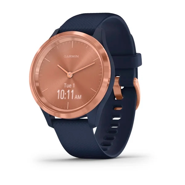 Garmin Vívomove 3S Oro Rosa  Azul  Smartwatch