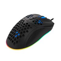 Genesis Krypton 550 8000 DPI RGB Black ultraligero - Ratón