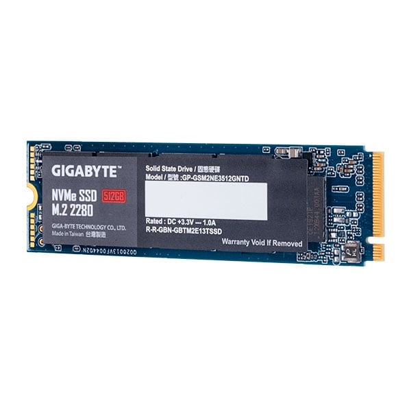Gigabyte M2 512GB NVMe PCIe 30 x4  SSD