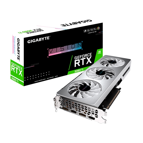 Gigabyte GeForce RTX3060 Ti Vision OC 8GB GD6  Gráfica