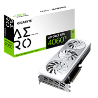 Gigabyte GeForce RTX 4060 Ti Aero OC 8GB GDDR6 DLSS3  Tarjeta Gráfica Nvidia