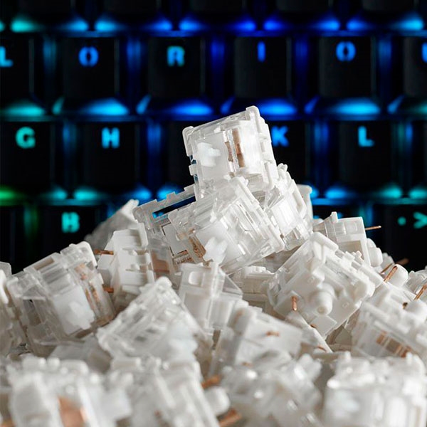 Glorious PC Gaming Race Pack 120 Switches Gateron Clear