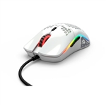 Glorious PC Gaming Race Model O- RGB S White Glossy - Ratón