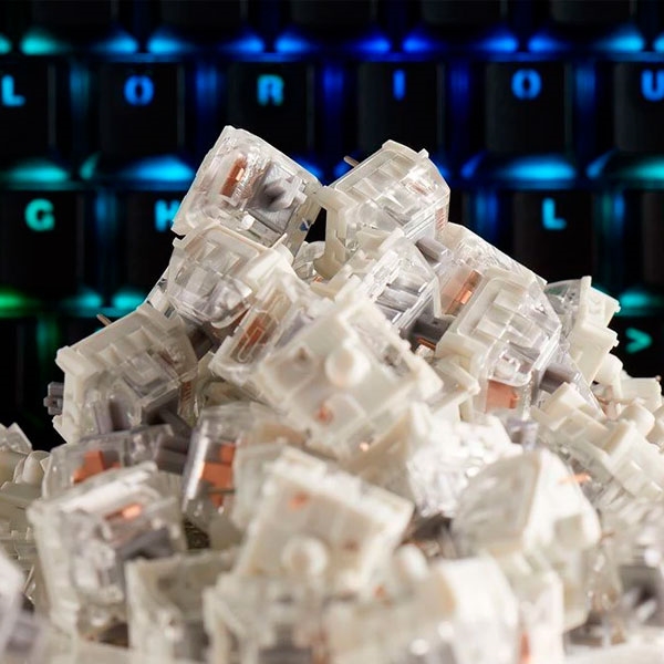 Glorious PC Gaming Race Pack 120 Switches Kailh Speed Silver