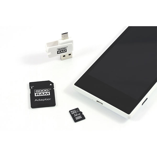 GOODRAM Micro SD 32GB M1A4 CL10 UHSI  lector  Memoria