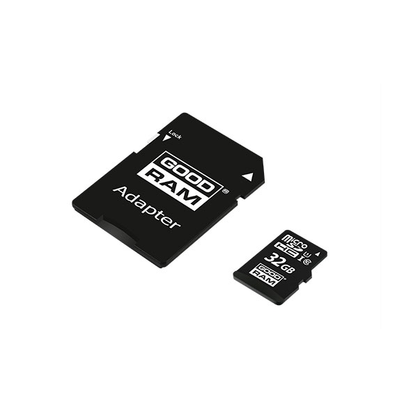 GOODRAM Micro SD 32GB M1AA CL10 UHSI  adaptador  Memoria