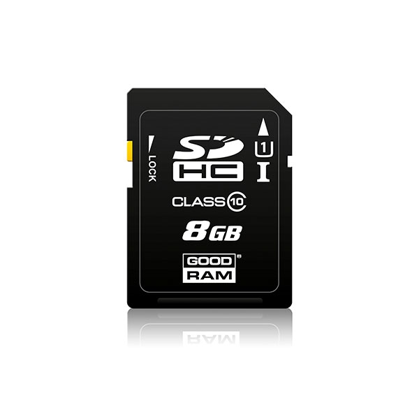 GOODRAM SD HC 8GB S1A0 CL10 UHSI  Memoria