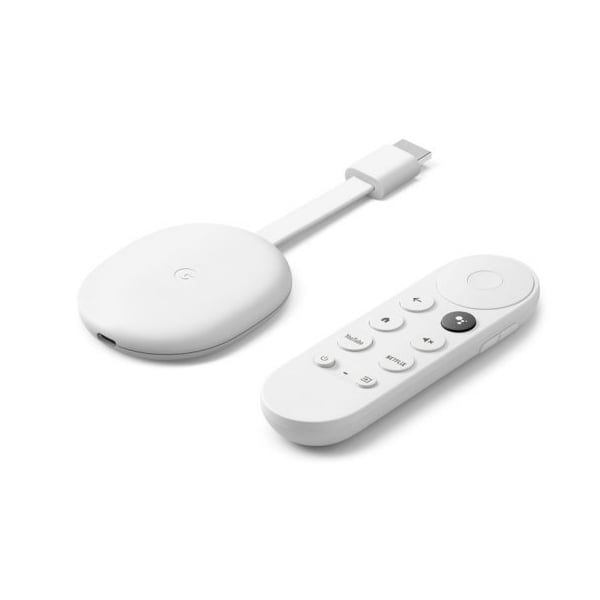 Google Chromecast con Google TV Blanco  Dongle