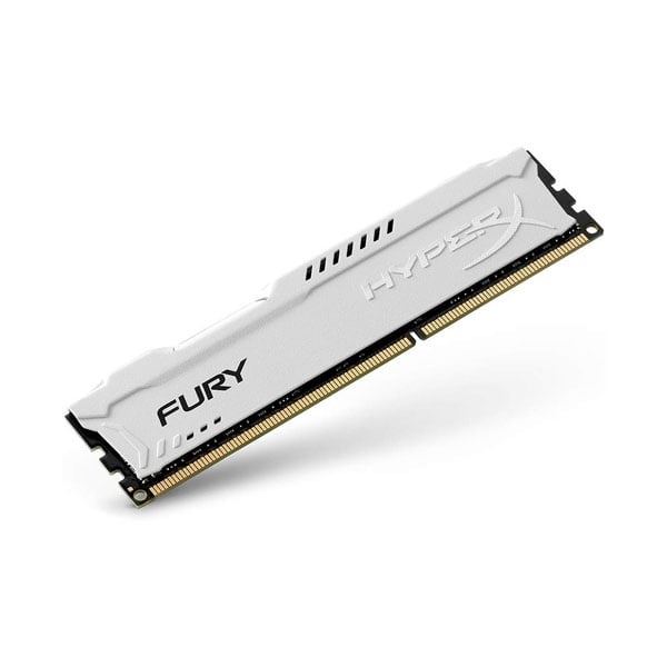 HyperX Fury DDR3 1600MHz 8GB Blanca  Memoria RAM