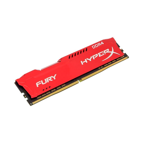 HyperX Fury DDR4 2133MHz 8GB Roja  Memoria RAM