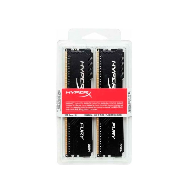 HyperX Fury Black DDR4 2400MHz 32GB 2x16 CL15  RAM