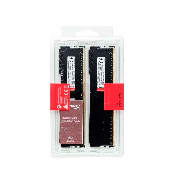 HyperX Fury Black DDR4 2400MHz 32GB 4x8 CL15  Memoria RAM