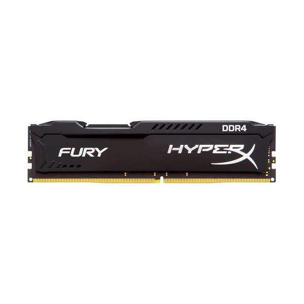 HyperX Fury Black DDR4 2400MHz 4GB CL15  Memoria RAM