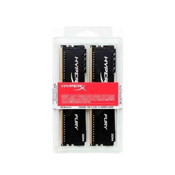 HyperX Fury DDR4 8GB 2x4 2666MHz  Memoria RAM