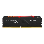 HyperX Fury RGB DDR4 3600MHz 8GB CL17  Memoria RAM