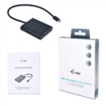 ITec USBC a 2 x Display Port 4K  Adaptador