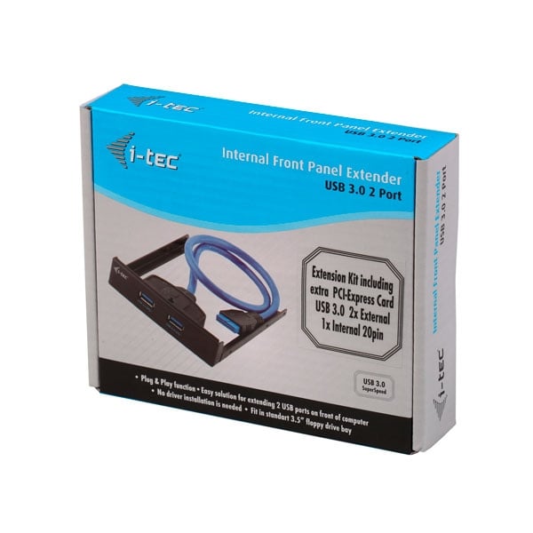 ITec PCE22U3EXT PCIE 2x USB 20 2x USB 30  Adaptador
