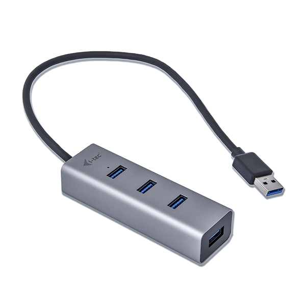 iTec USB 30 HUB 4 Puertos Metal  Adaptador