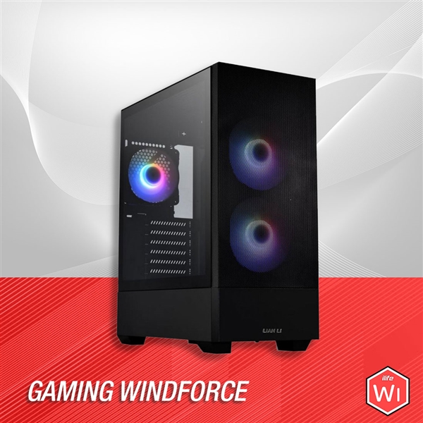 ILIFE Windforce Hurricane - (V015) Intel i7 / 16GB RAM / 500GB SSD / 1TB HDD / RTX3060 - Ordenador Gaming
