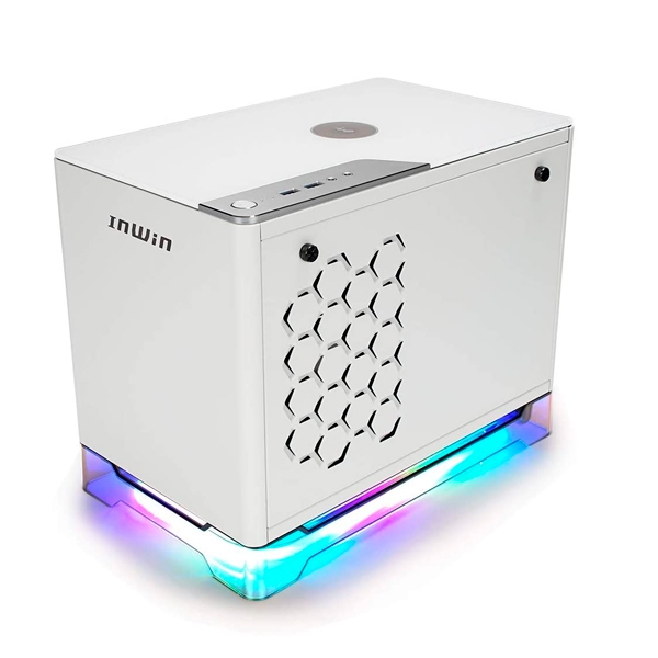 InWin A1 Plus Cristal Templado USB 30 Blanco  Caja