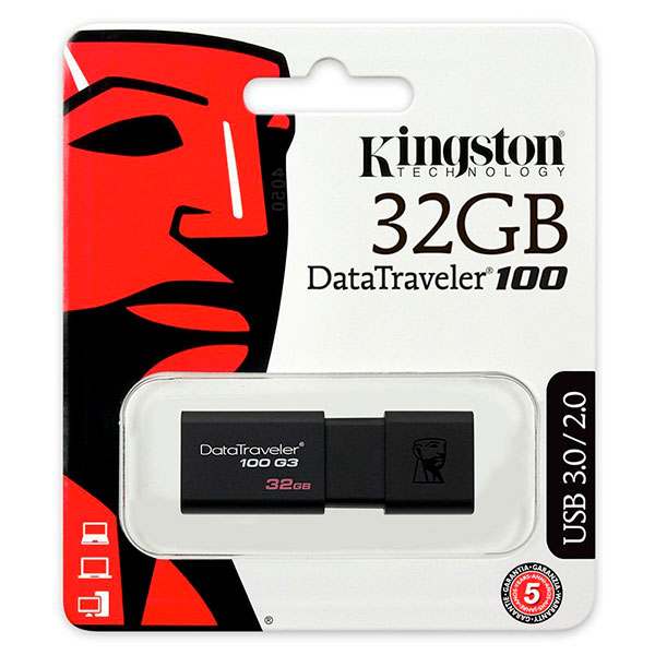 Kingston DataTraveler 100 G3 32GB  Pendrive