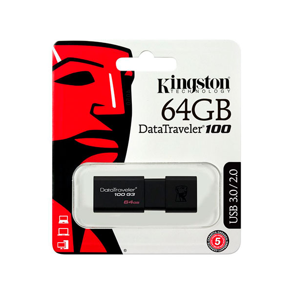Kingston DataTraveler 100 G3 64GB  Pendrive