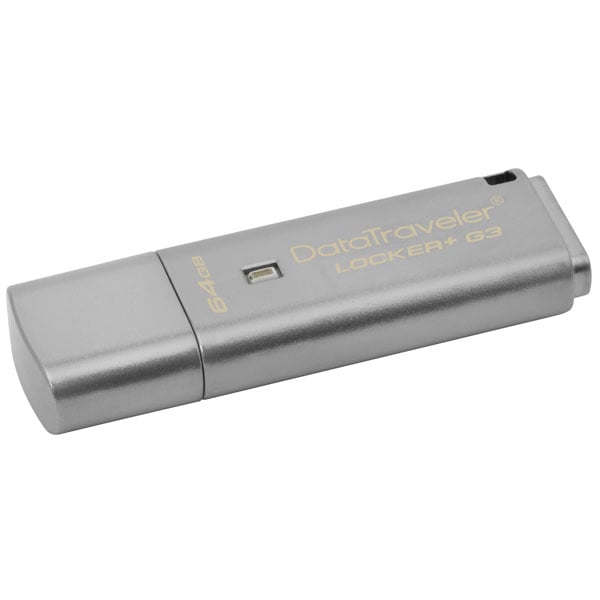 Kingston DataTraveler Locker G3 64GB USB 30  PenDrive