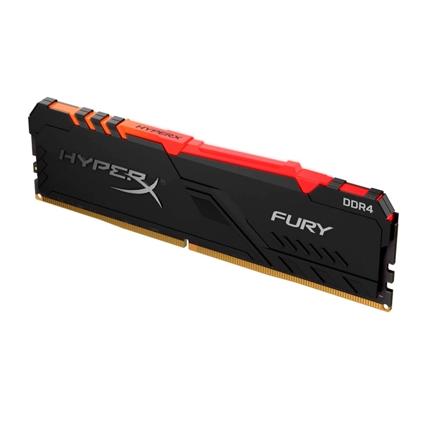 HyperX Fury RGB Black DDR4 3200 MHz 16GB FB4  Memoria RAM