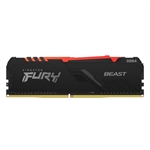Kingston Fury Beast RGB DDR4 8GB 3200MHz CL16 Memoria RAM