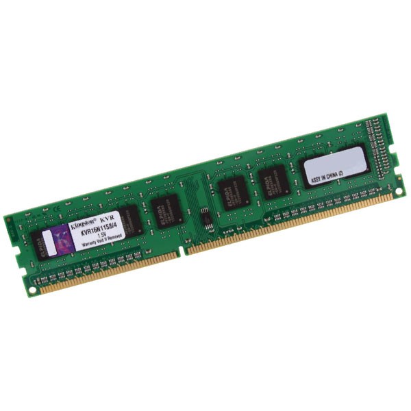 Kingston ValueRAM DDR3 1600Mhz 4GB  Memoria RAM