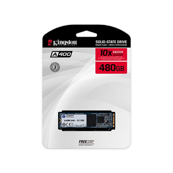 Kingston A400 480GB M2 SATA  Disco Duro SSD