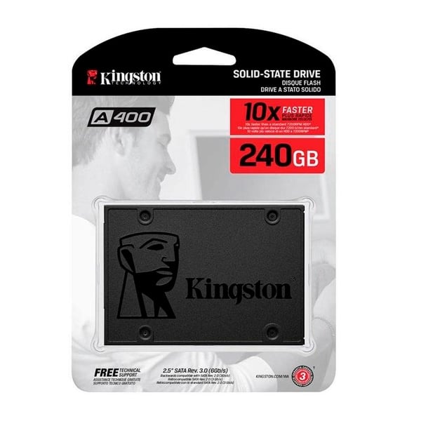 Kingston A400 240GB  Disco Duro SSD