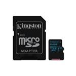 Kingston MicroSD Canvas Go 64GB cad  Memoria Flash